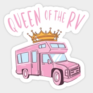 Queen of the RV Sticker